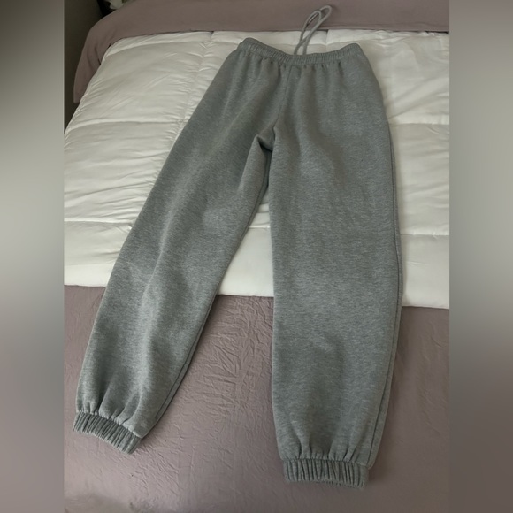 NEW Casual Baggy Fleece Sweatpants - Picture 4 of 7